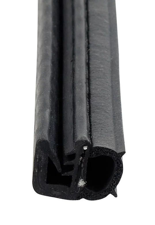 018-1509 – AP PRODUCTS Door Window Channel Seal, Single Bulb Seal Mounts With Slide On Clip 3/4 Inch Width x 7/16 Inc...